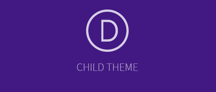 create divi child theme