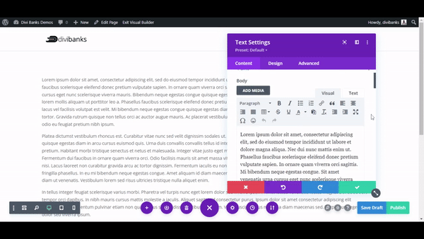 non sticky toolbar