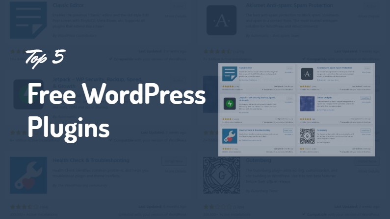 free wordpress plugins you should use